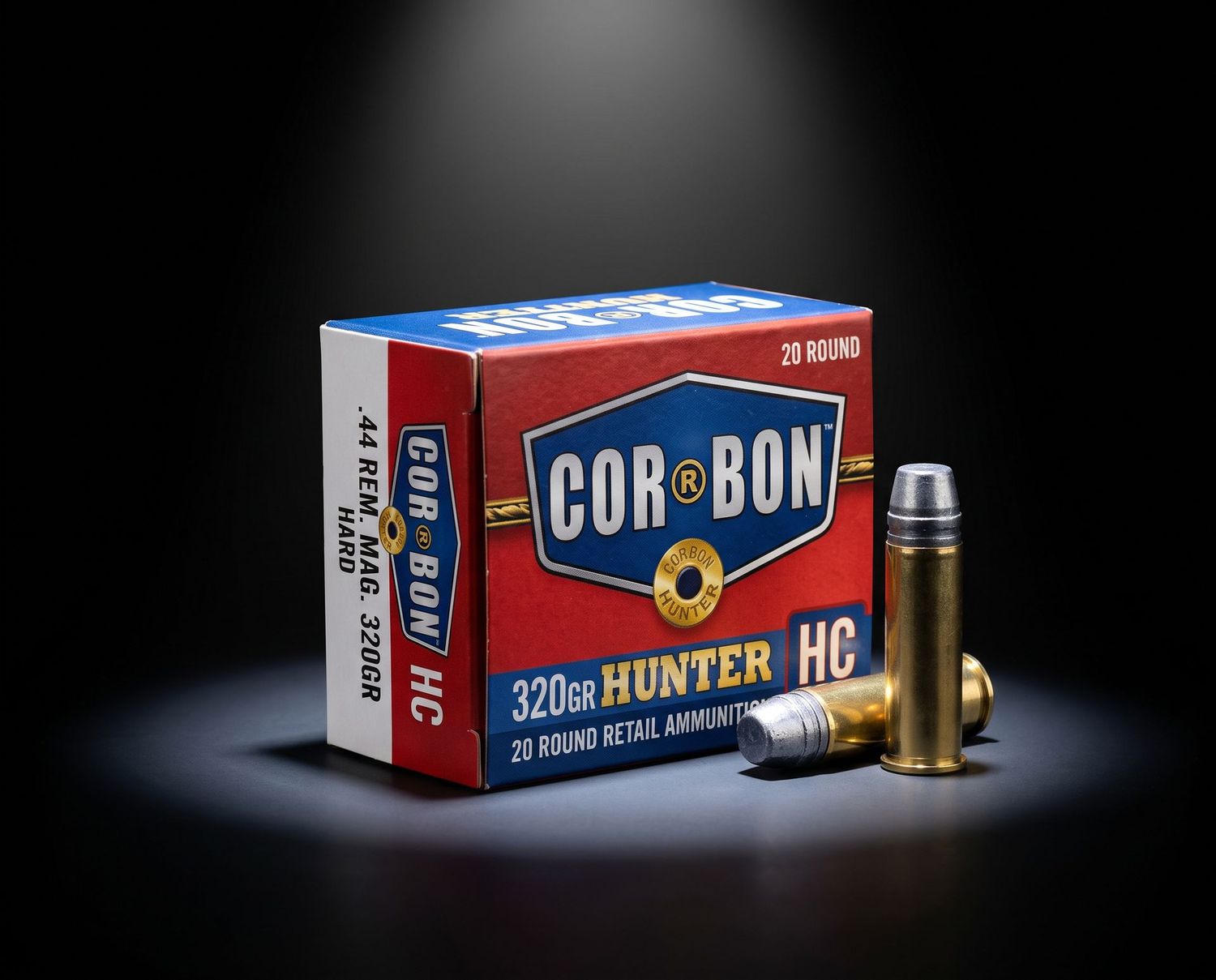 CORBON 44 REM MAG 320GR HARD