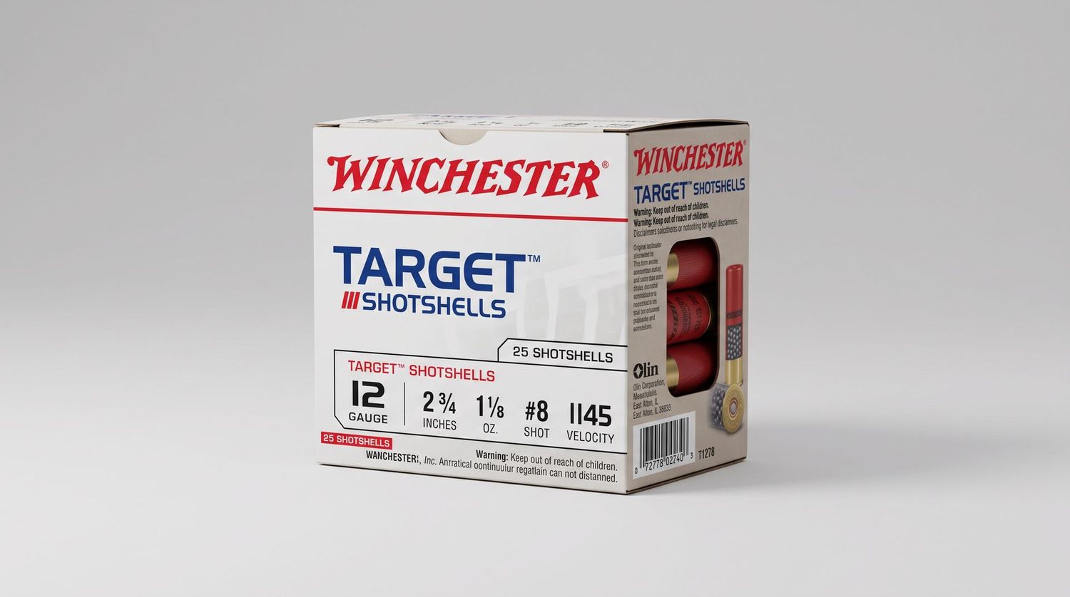 WINCHESTER TARGET 12GA 2.75"