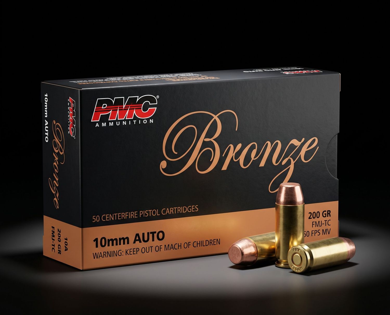 PMC 10MM 200GR FMJ-TC