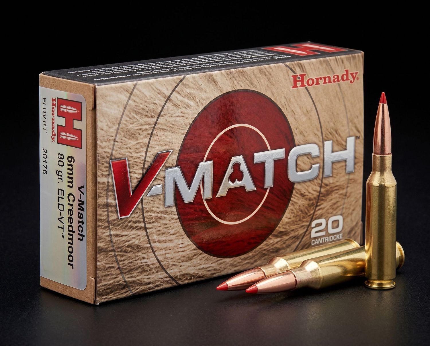 HORNADY V-MATCH 6MM CM