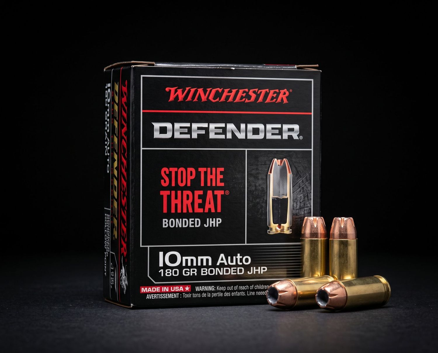WINCHESTER DEFENDER 10MM 180GR