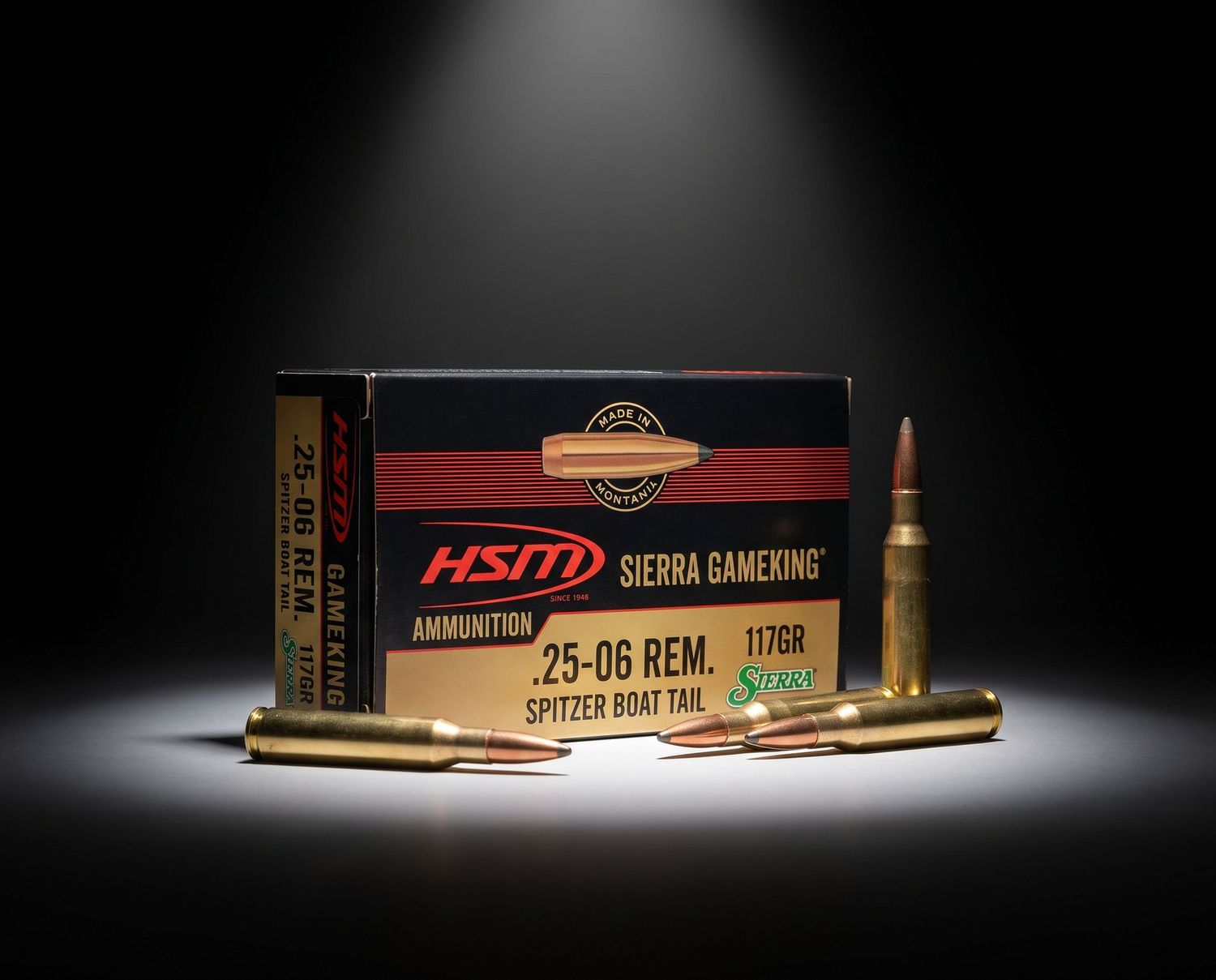 HSM 25-06 REM 117GR GAME KING