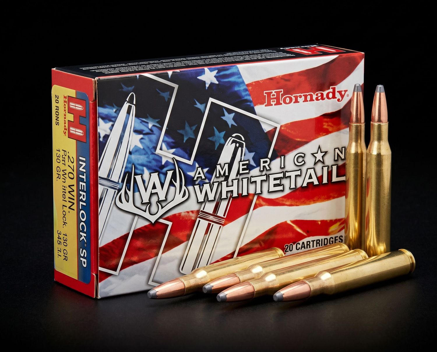HORNADY WHITETAIL 270 WIN