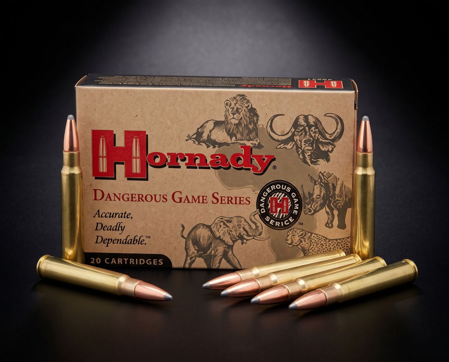 HORNADY 375 H&H MAG 270GR