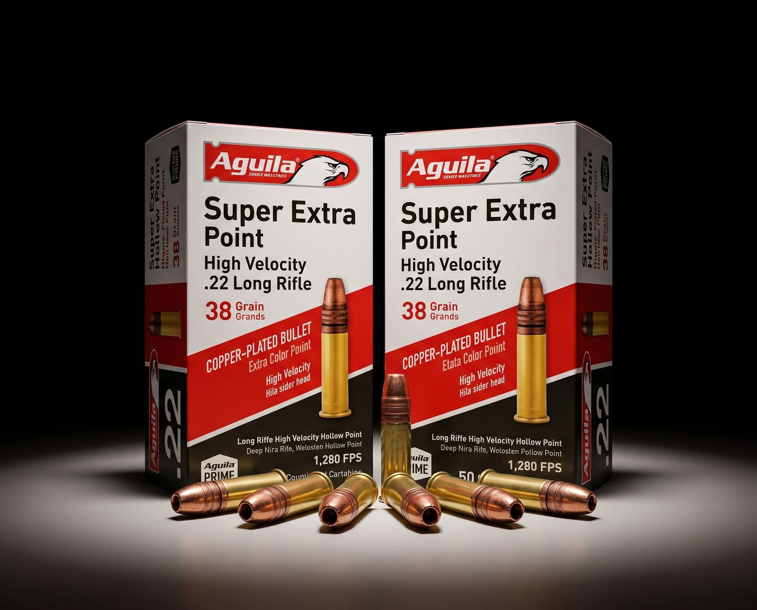 AGUILA HIGH-VEL 22LR 38GR HP