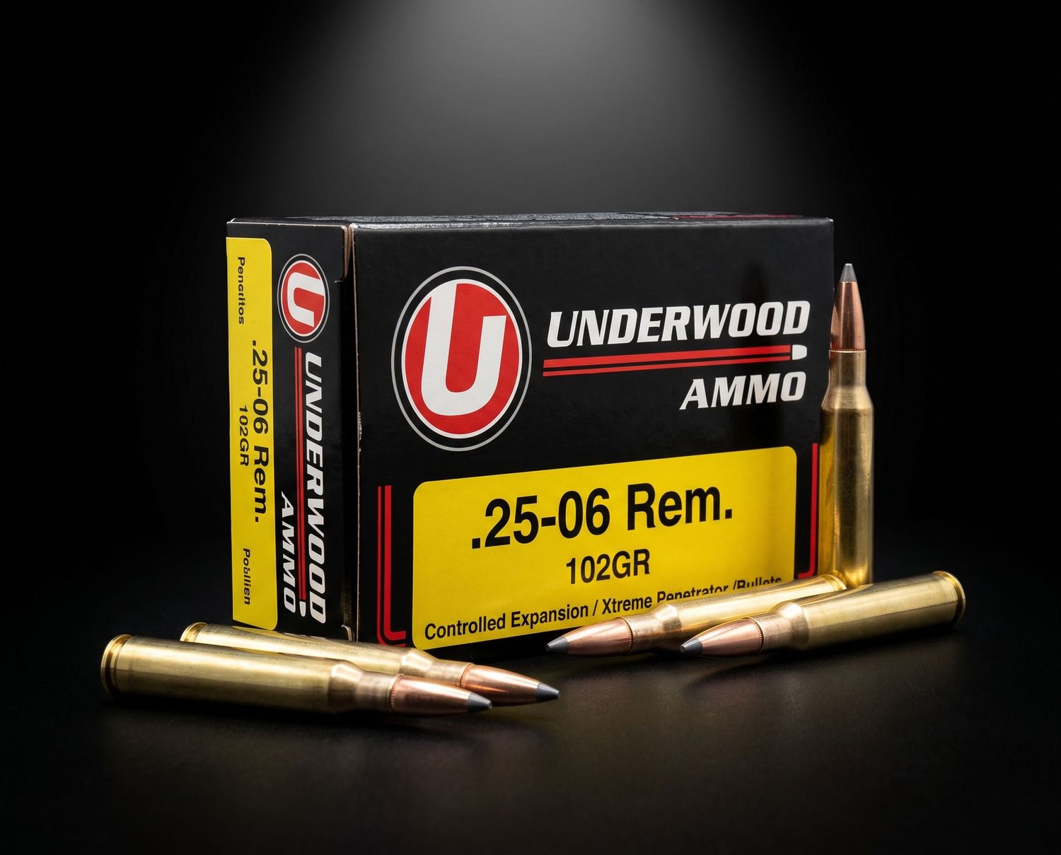 UNDERWOOD 25-06 REM 102GR