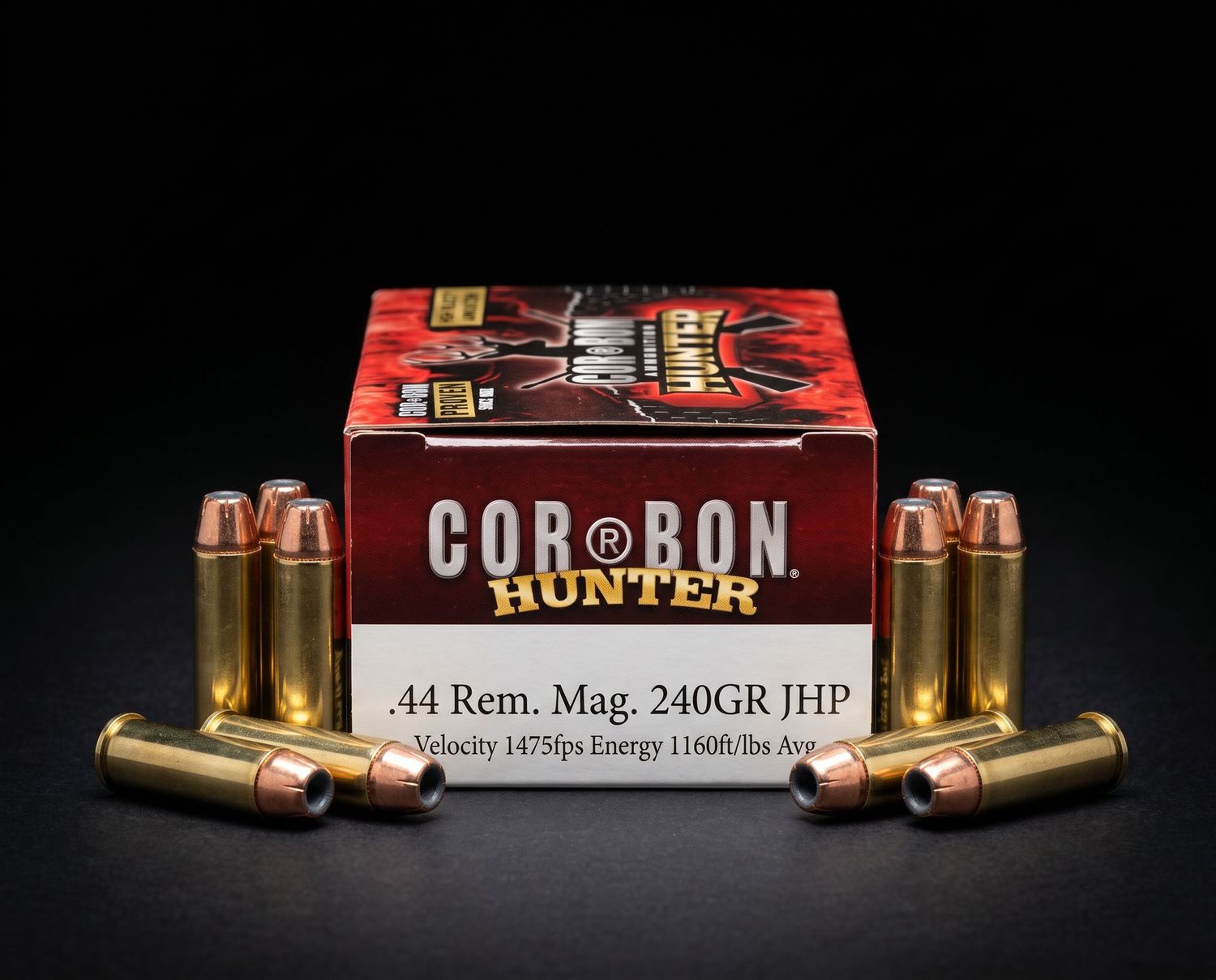 CORBON 44 REM MAG 240GR JHP