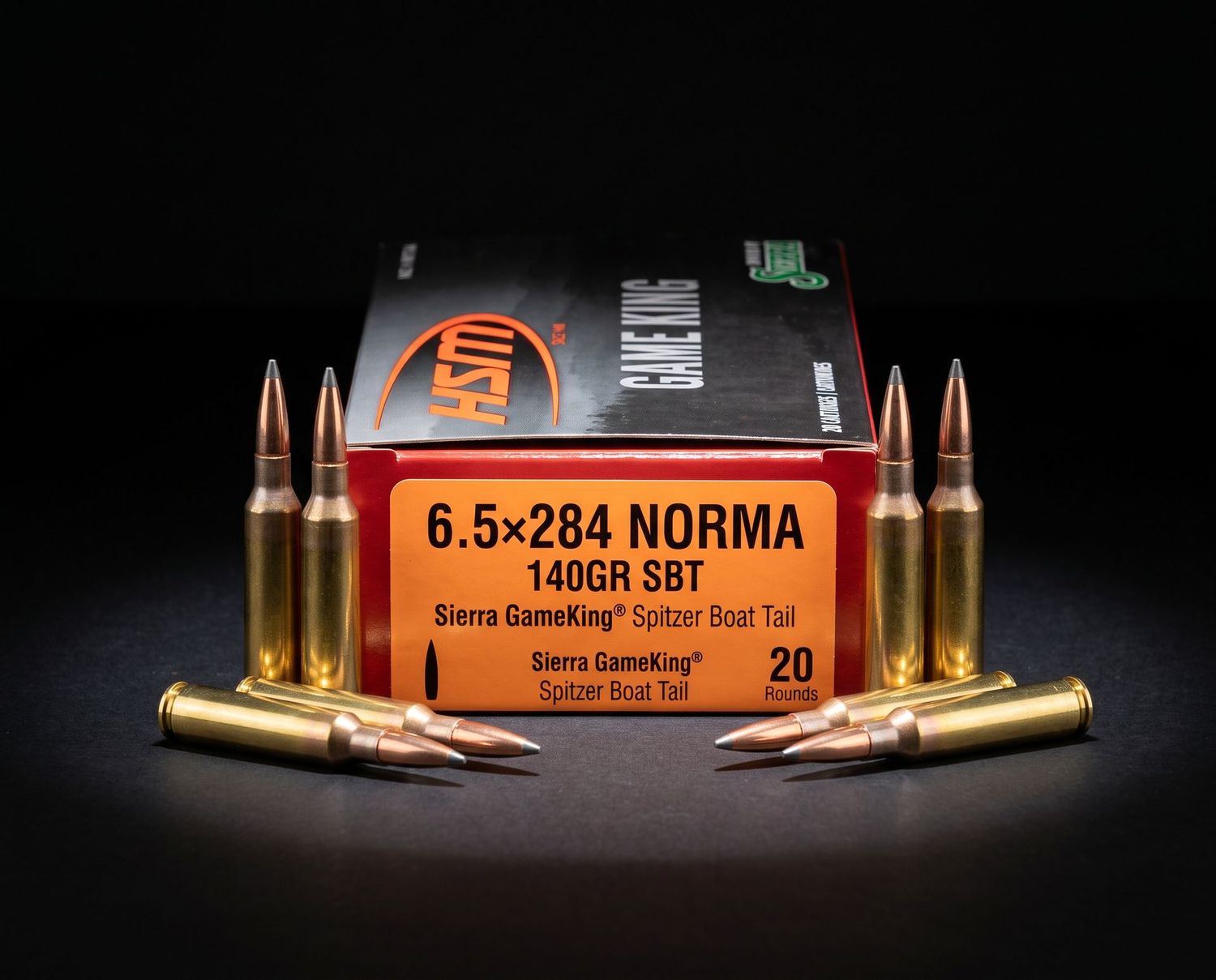 HSM 6.5X284 NORMA 140GR SBT