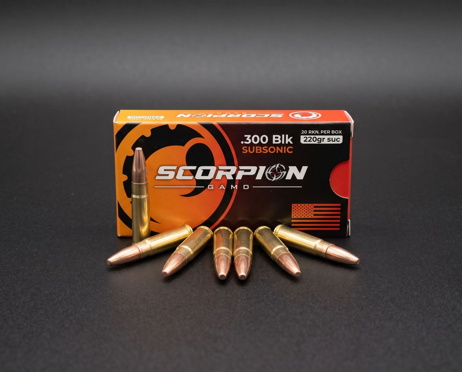 SCORPION 300 BLACKOUT 220GR