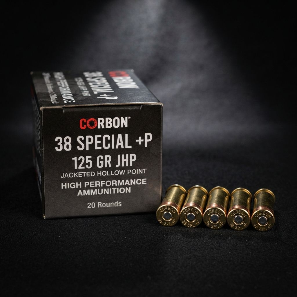 CORBON 38 SPECIAL+P 125GR JHP