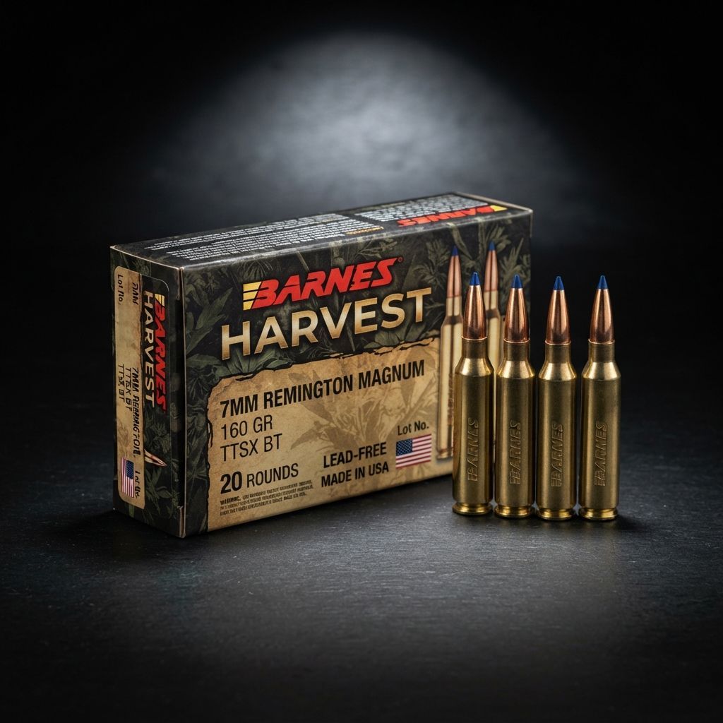 BARNES HARVEST 7MM REM MAG