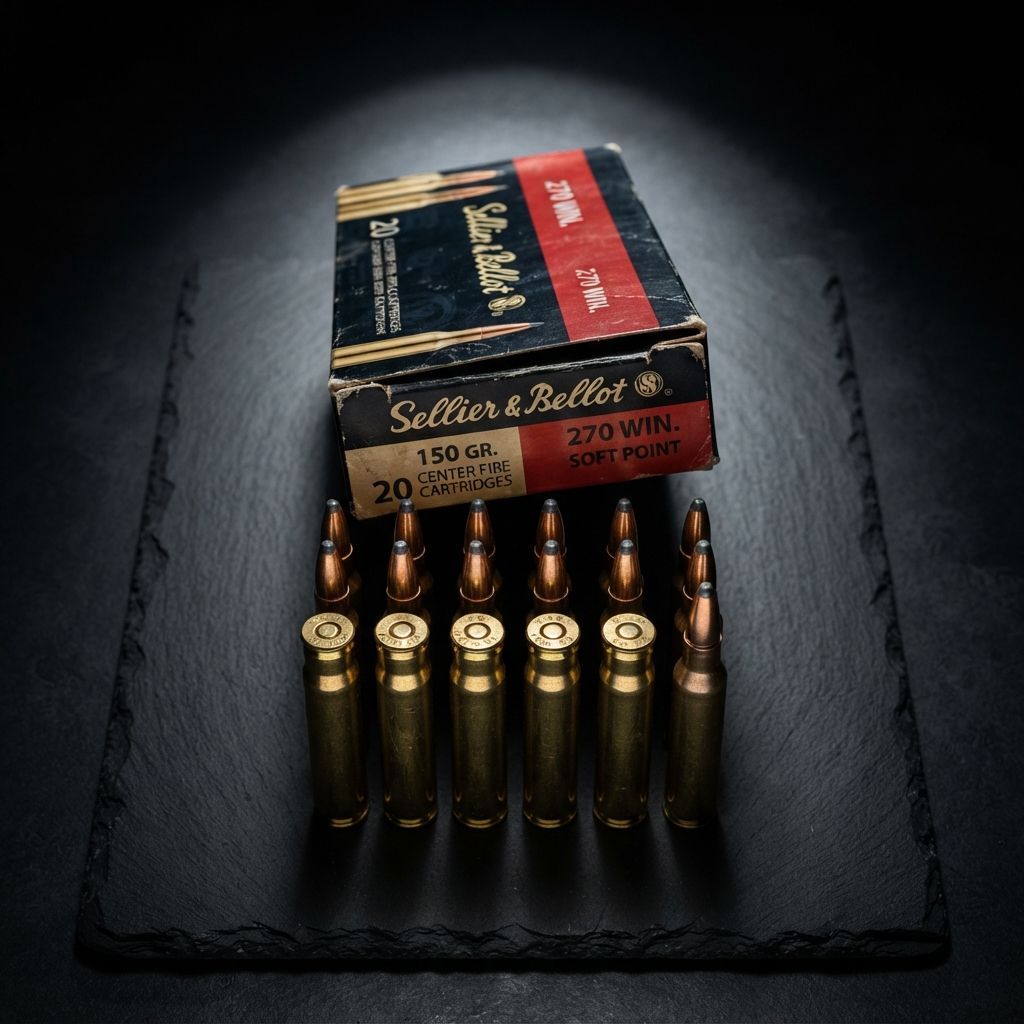 S&B 270 WIN 150GR SOFT POINT
