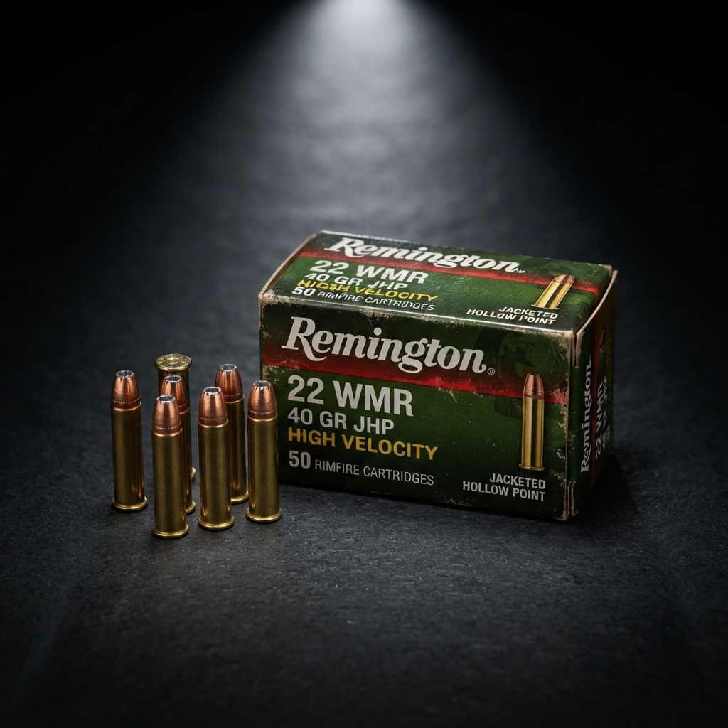 REMINGTON 22WMR 40GR JHP