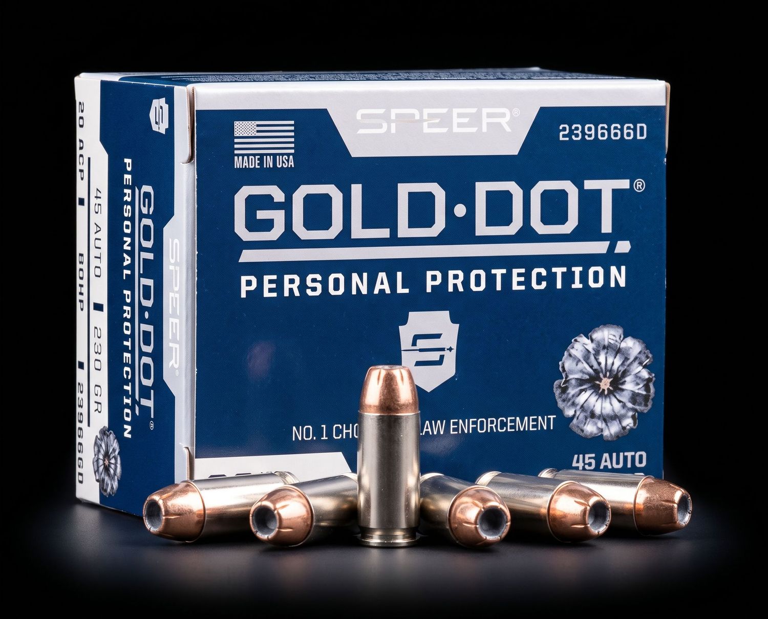 SPEER GOLD DOT 45 ACP 230GR