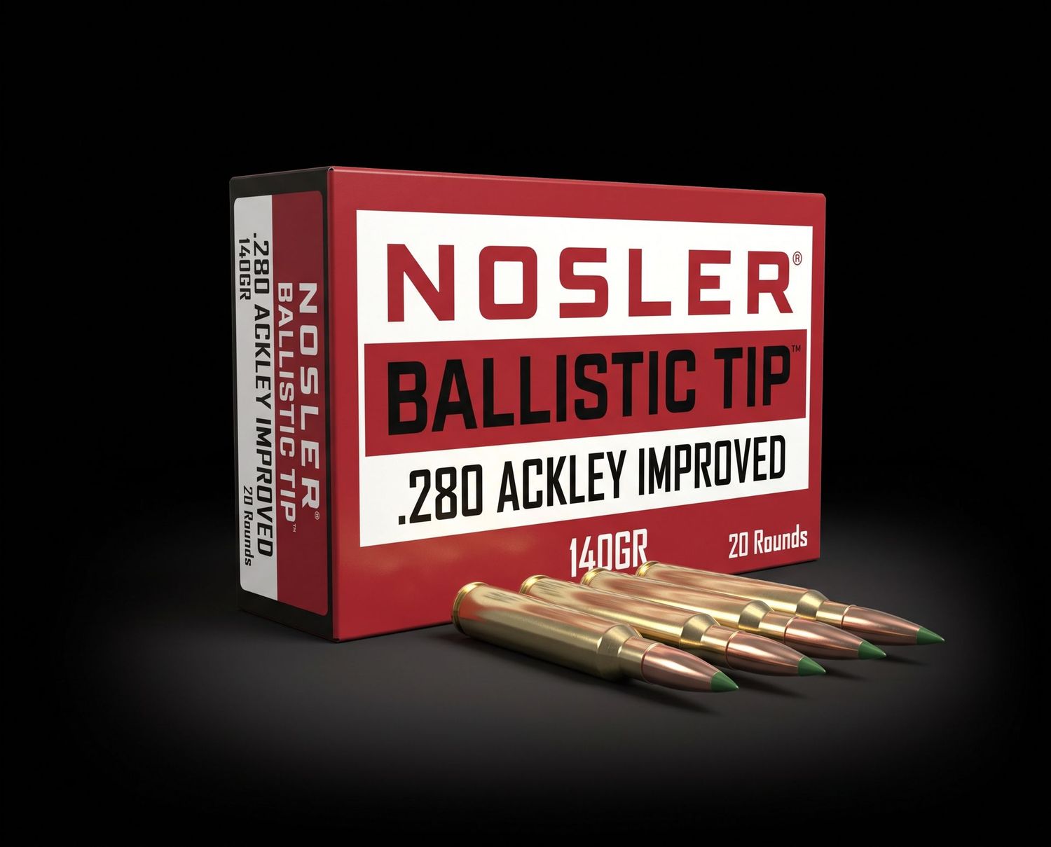 NOSLER BT 280 ACK IMP 140GR