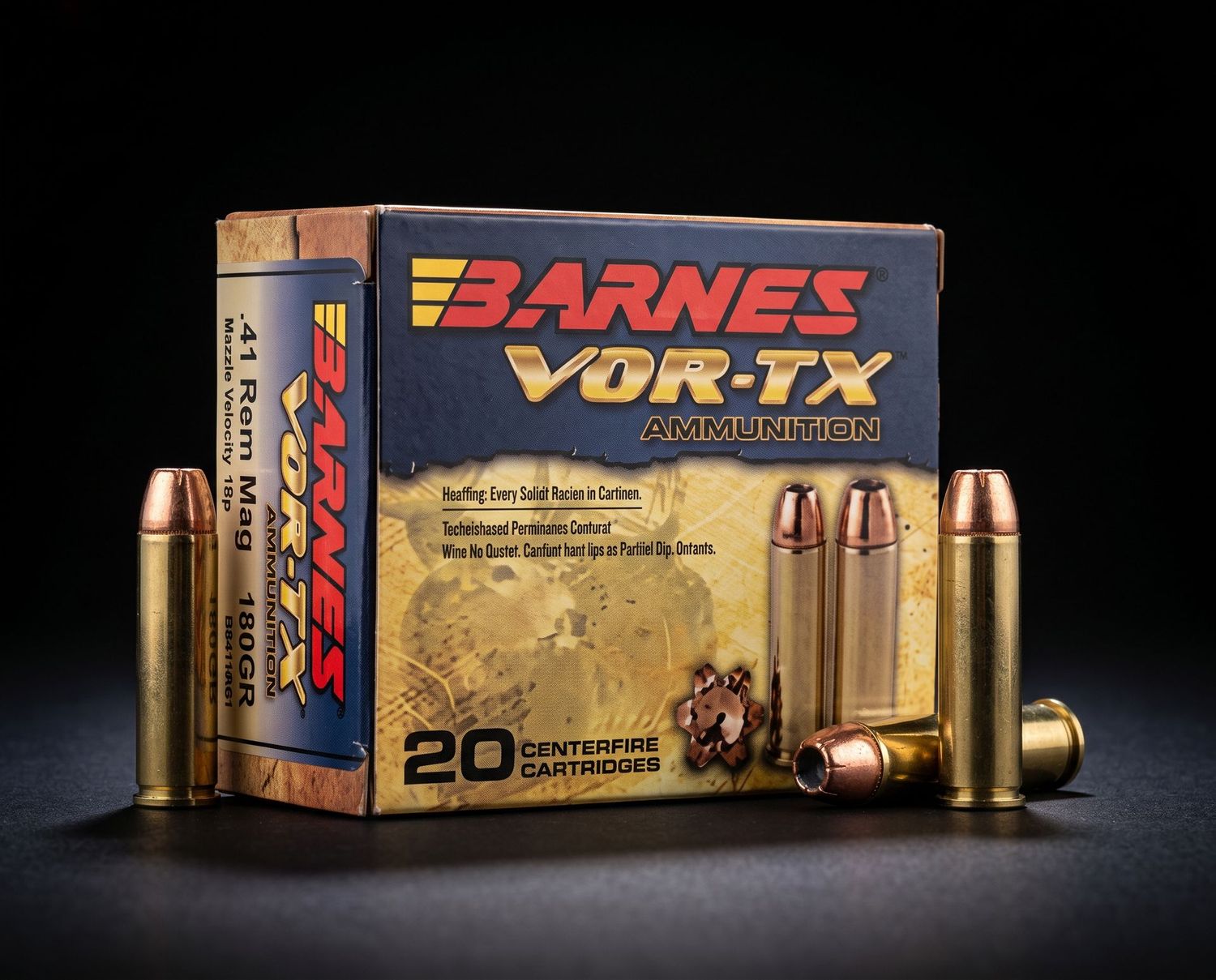 BARNES VOR-TX 41 REM MAG 180GR
