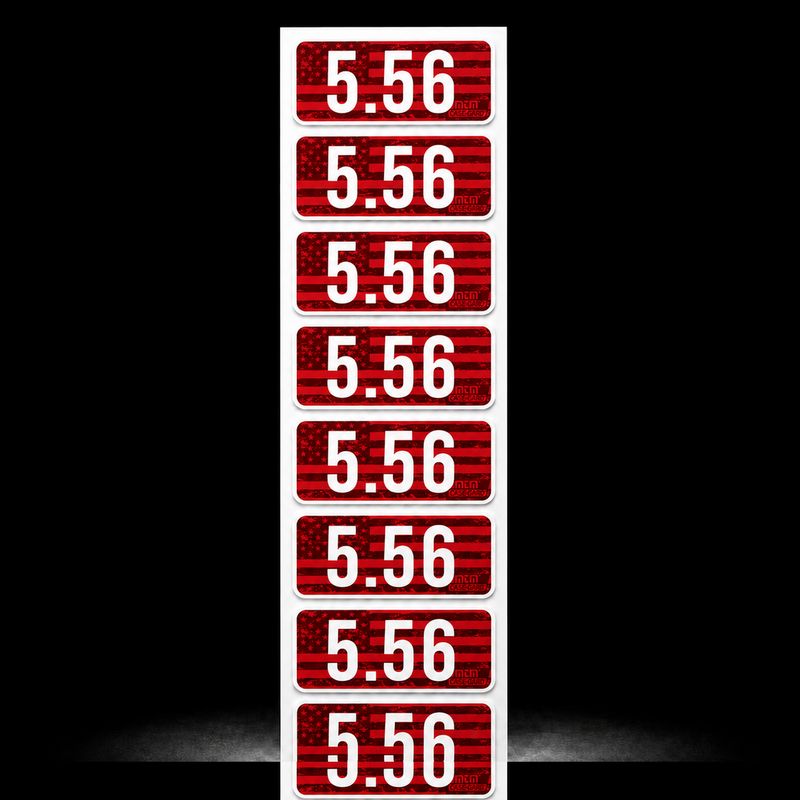 MTM AMMO CALIBER LABELS 5.56