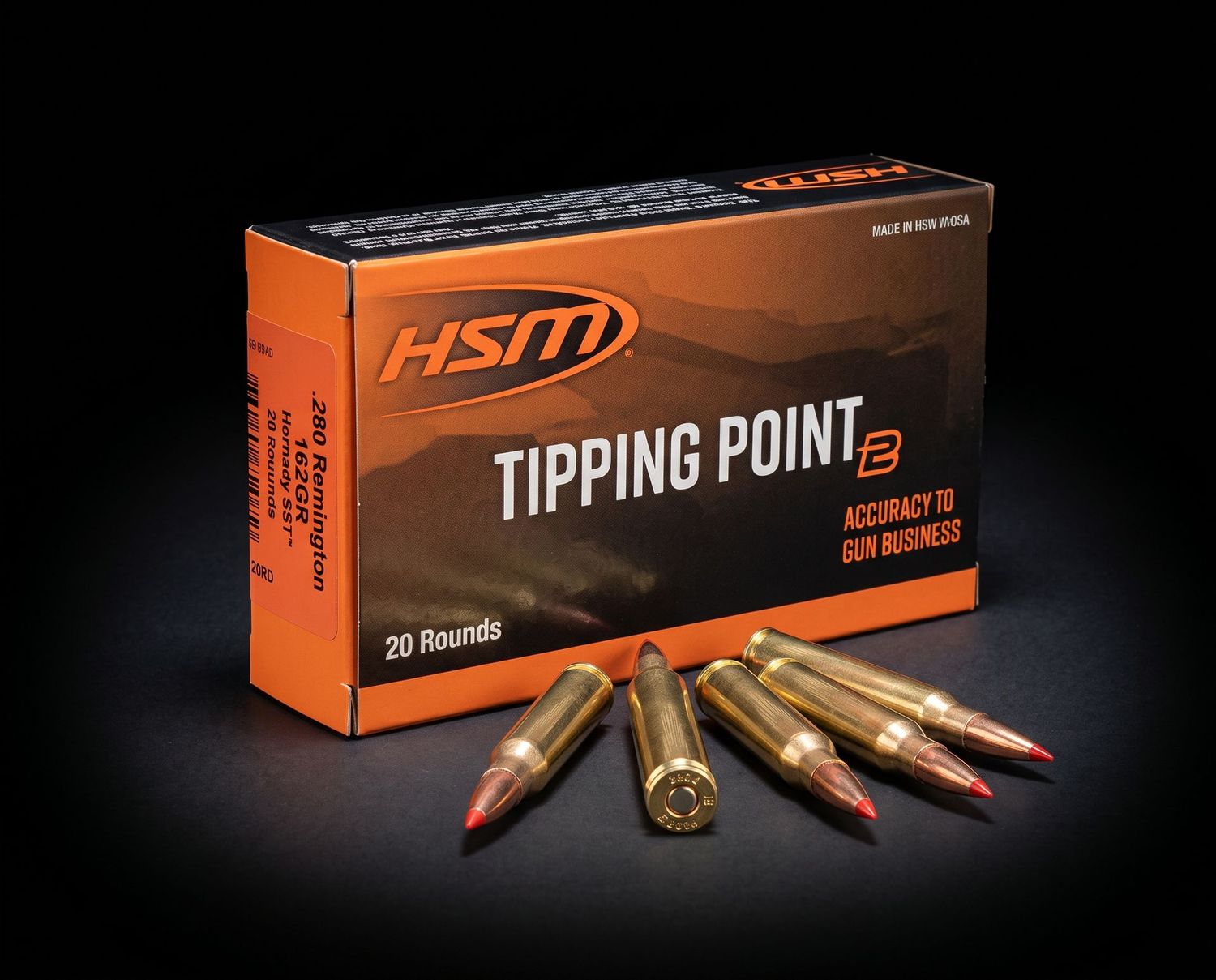 HSM 280 REM 162GR SST 20RD