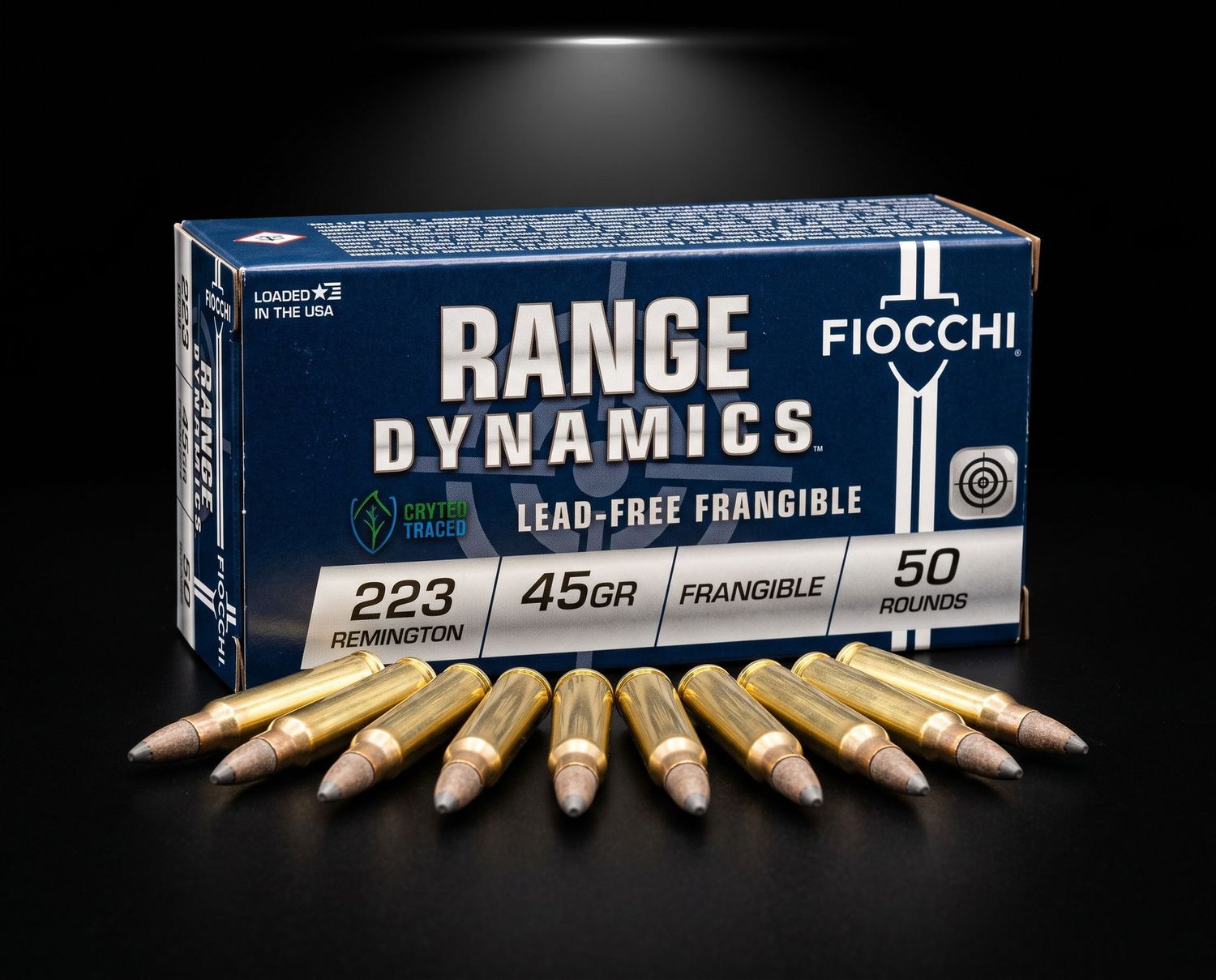 FIOCCHI 223 REM 45GR FRANGIBLE