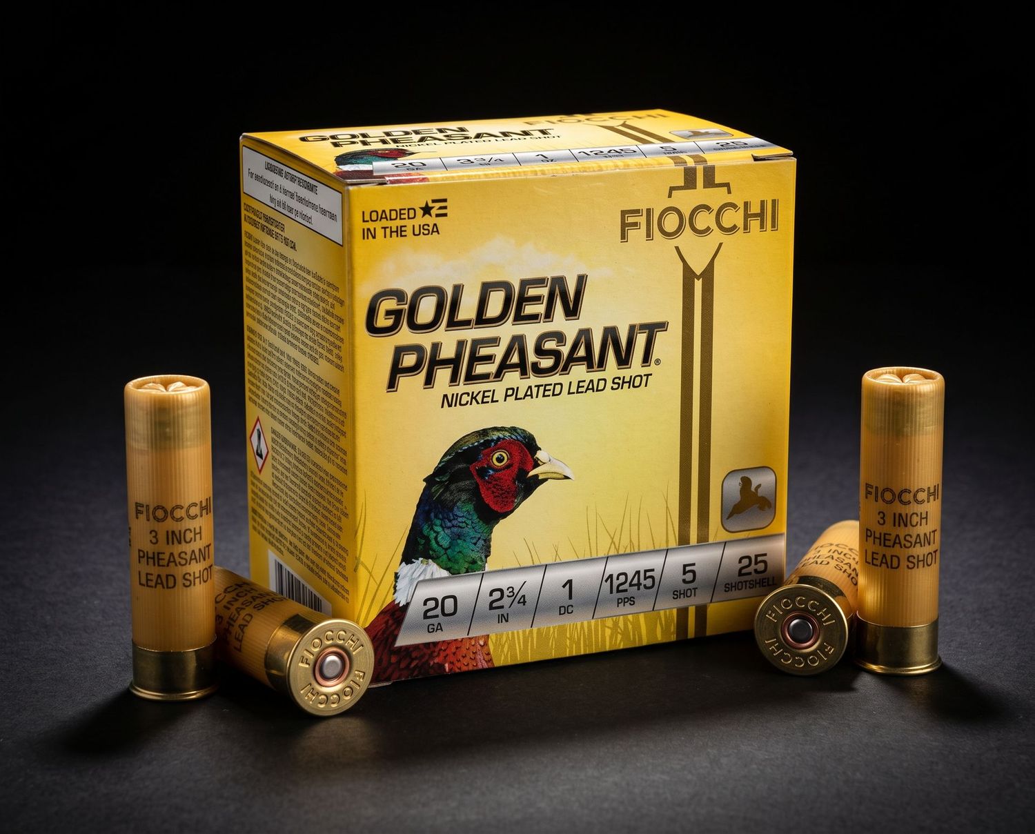 FIOCCHI 20GA 3" 1-1/4OZ #5