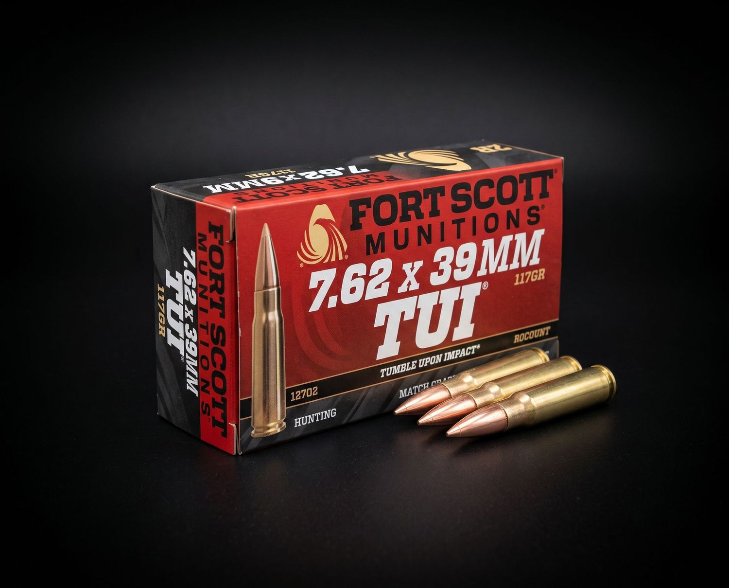 FORT SCOTT 7.62X39 117GR TUI