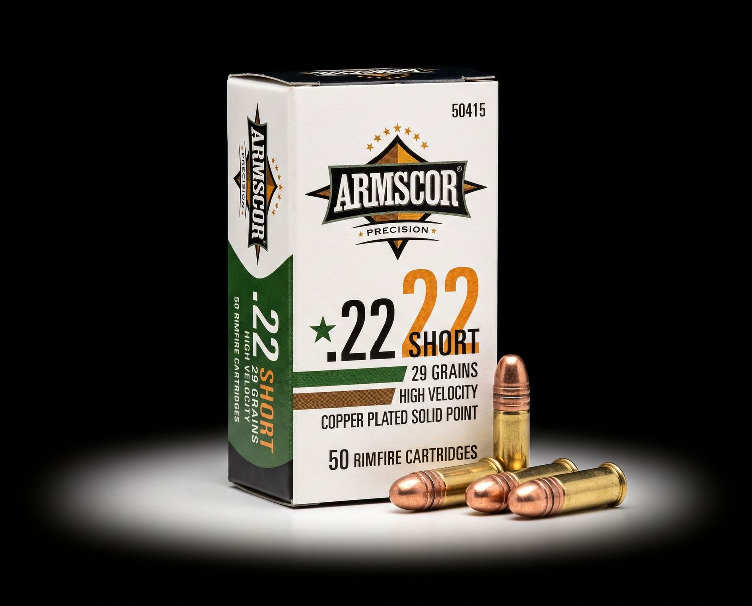 ARMSCOR 22 SHORT 29GR PLATED