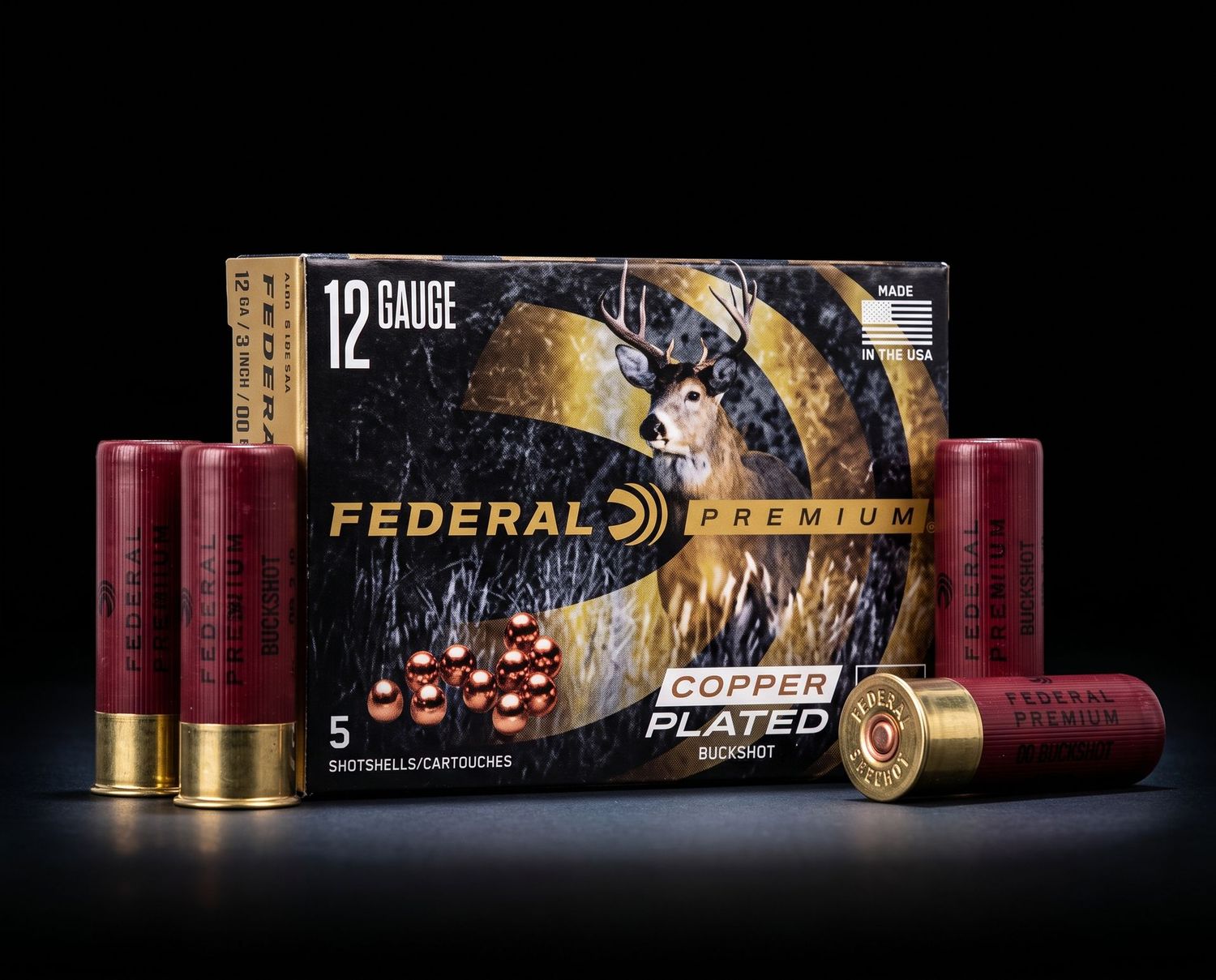 FEDERAL PREMIUM 12GA 3" 00