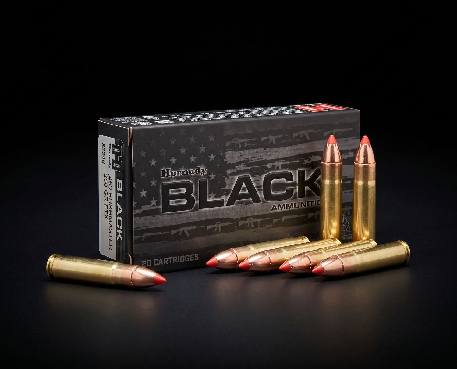 HORNADY 450 BM 250GR FTX 20RD