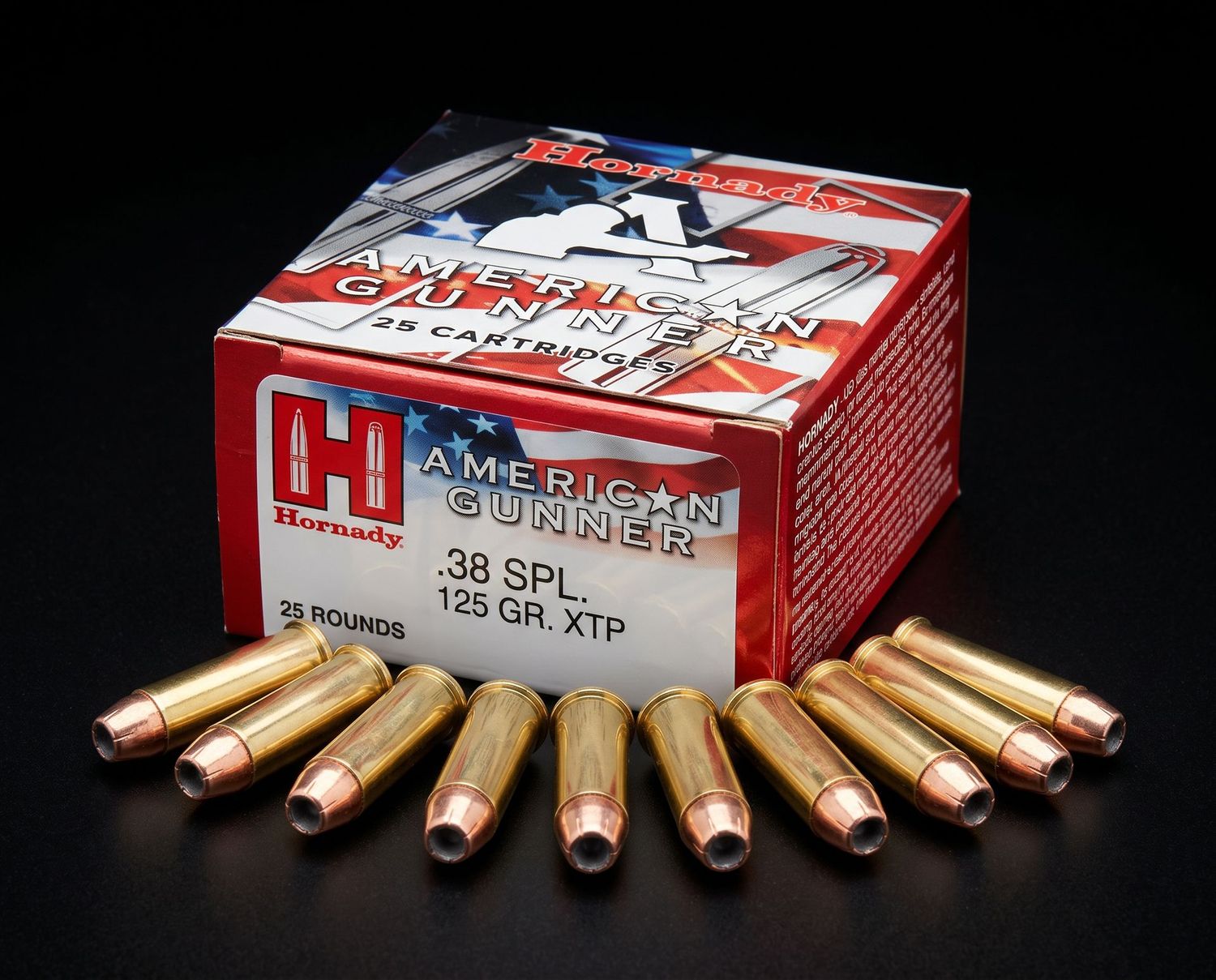 HORNADY AMERICAN GUNNER 38
