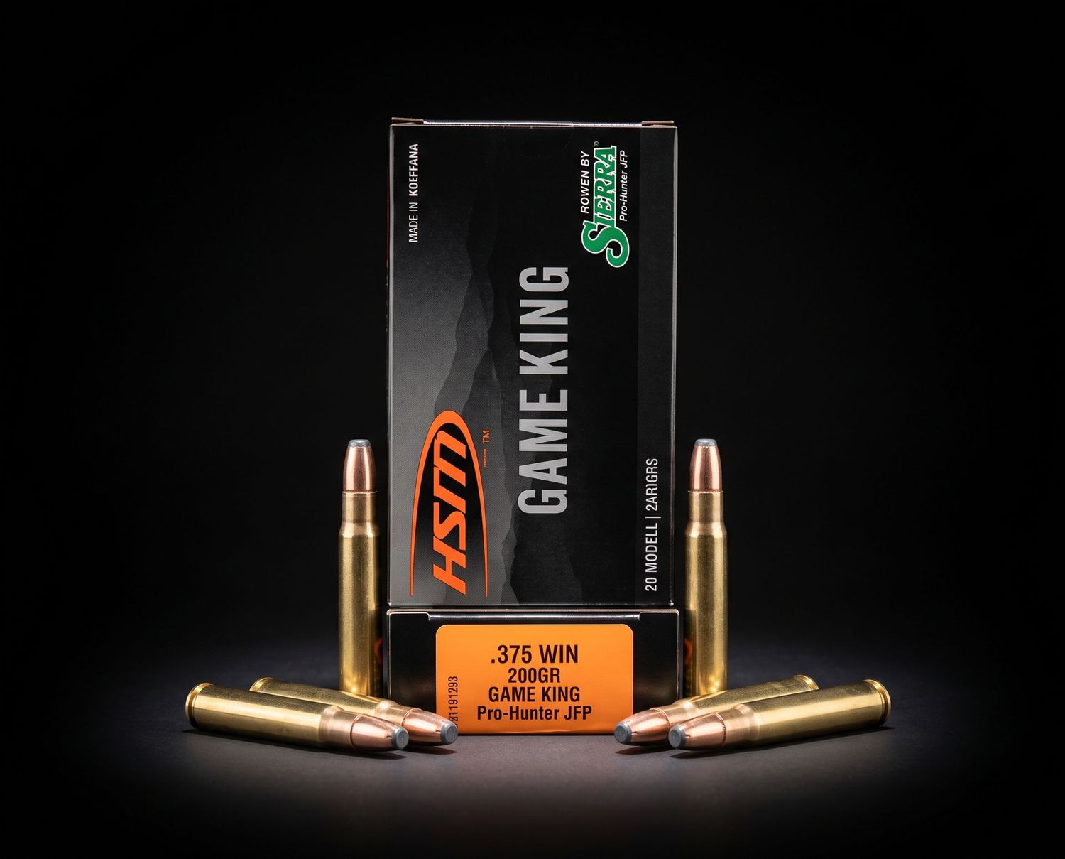 HSM 375 WIN 200GR GAME KING