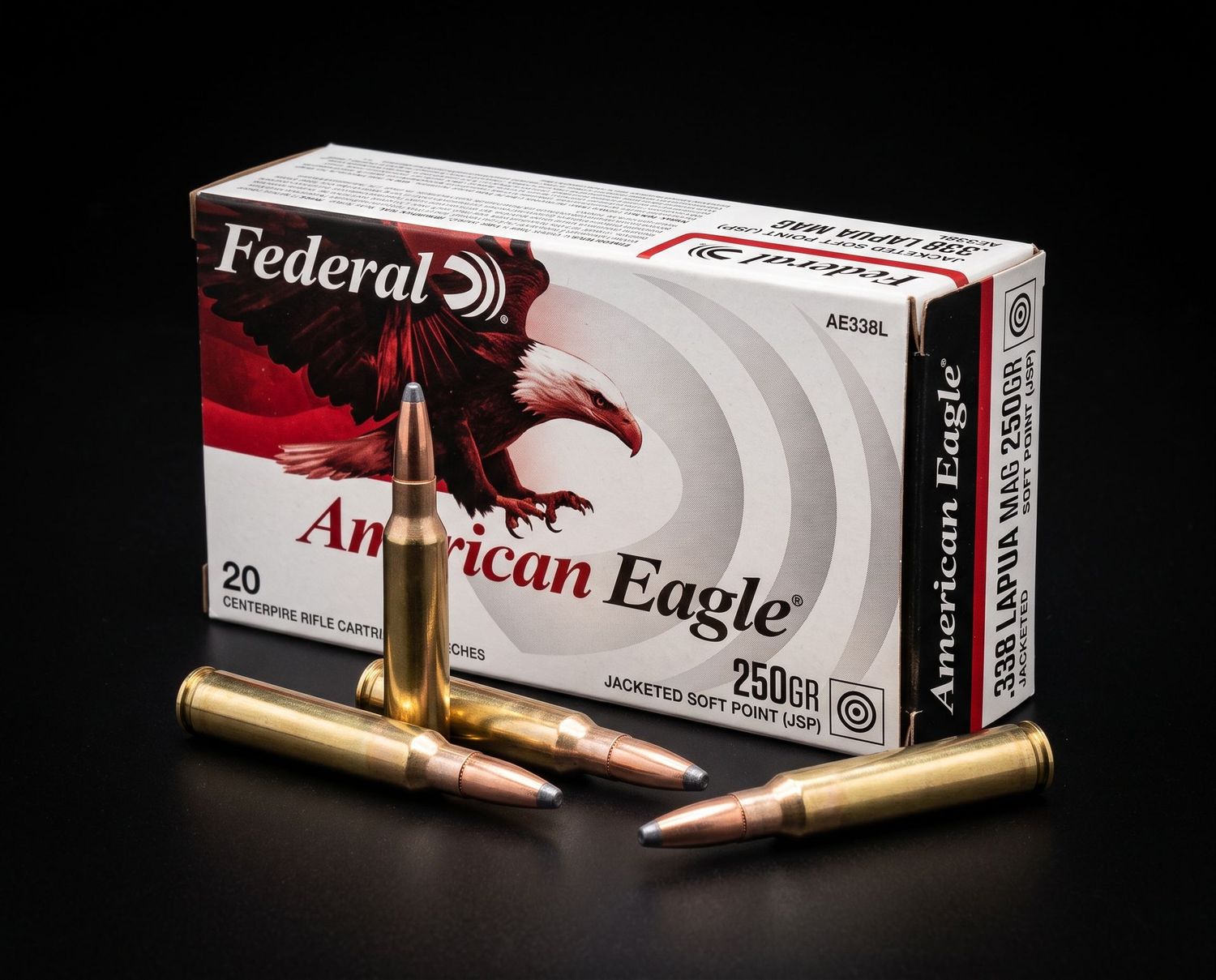 FEDERAL AE 338 LAPUA MAG 250GR