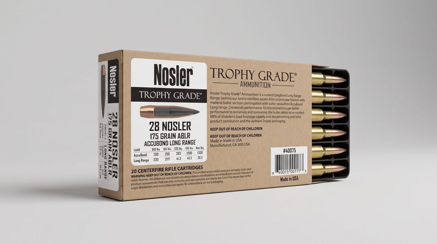 NOSLER TROPHY GRADE 28 NOSLER