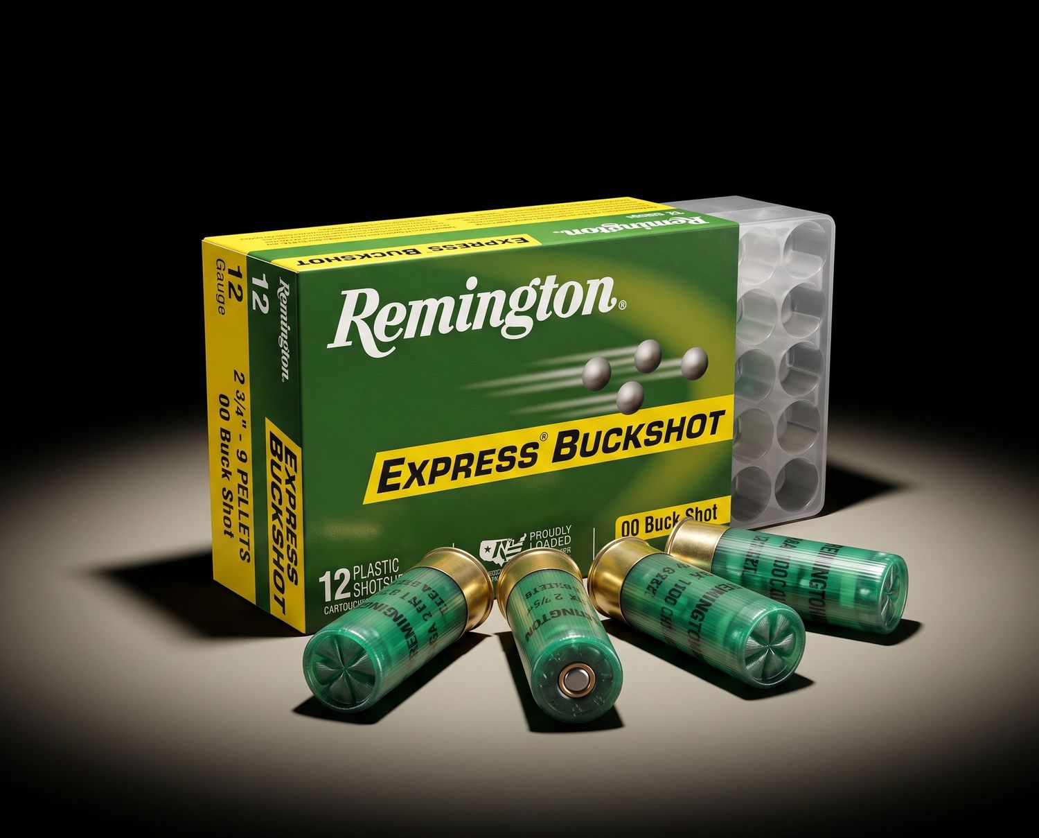 REMINGTON BUCKSHOT 12GA 2.75"