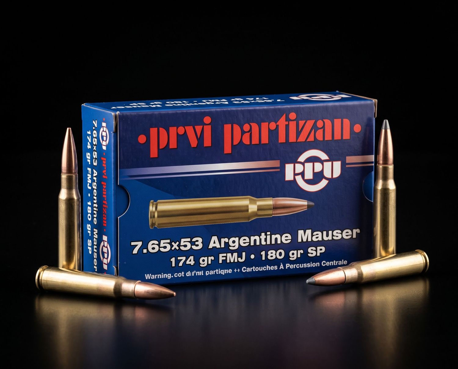 PPU 7.65X53 ARGENTINE MAUSER