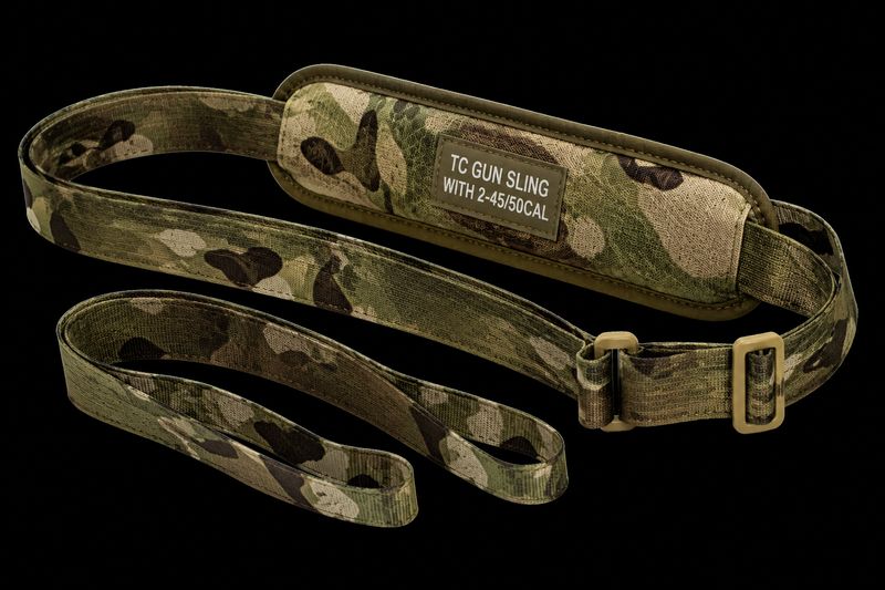 TC GUN SLING WITH 2-45/50CAL