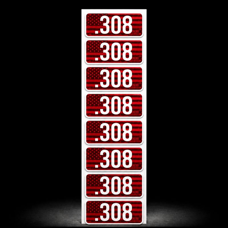 MTM AMMO CALIBER LABELS 308