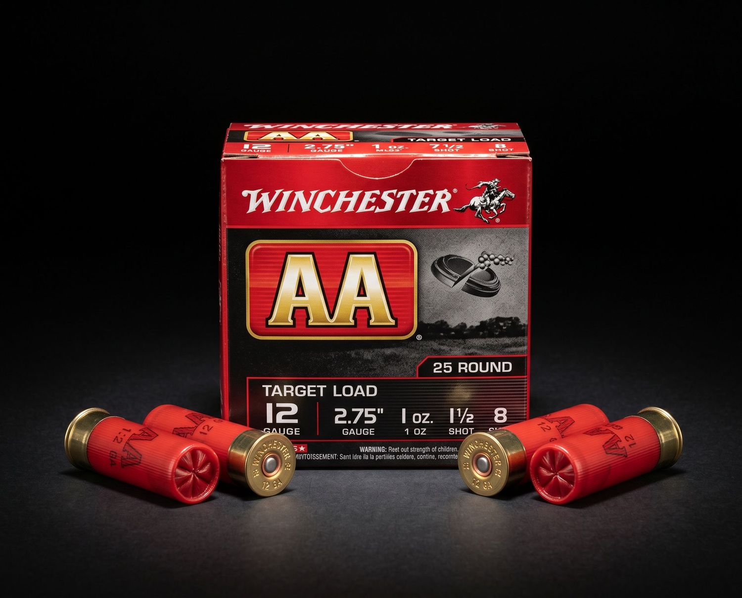 WINCHESTER AA 12GA 2.75" 1OZ