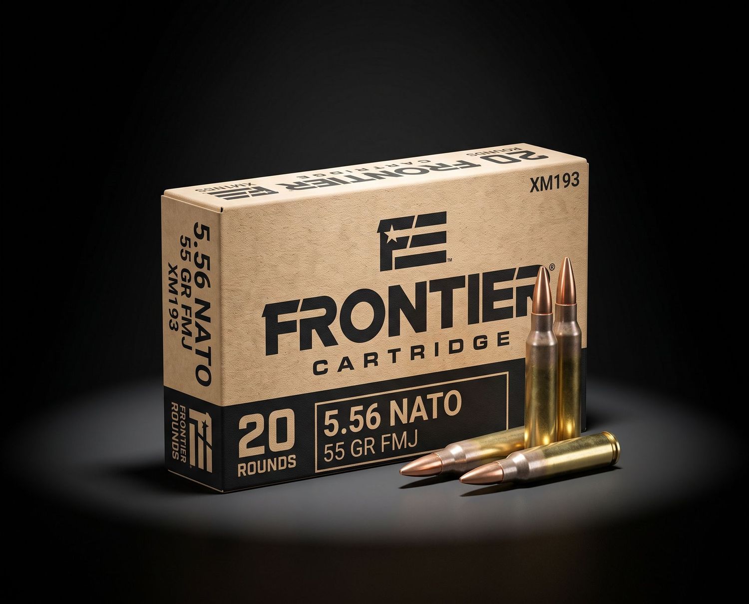 FRONTIER 5.56x45 55GR FMJ