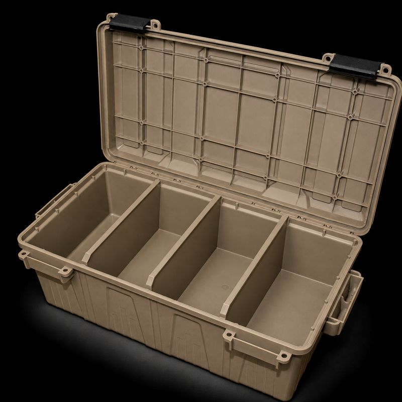 MTM AMMO CRATE DIVIDED UTILITY