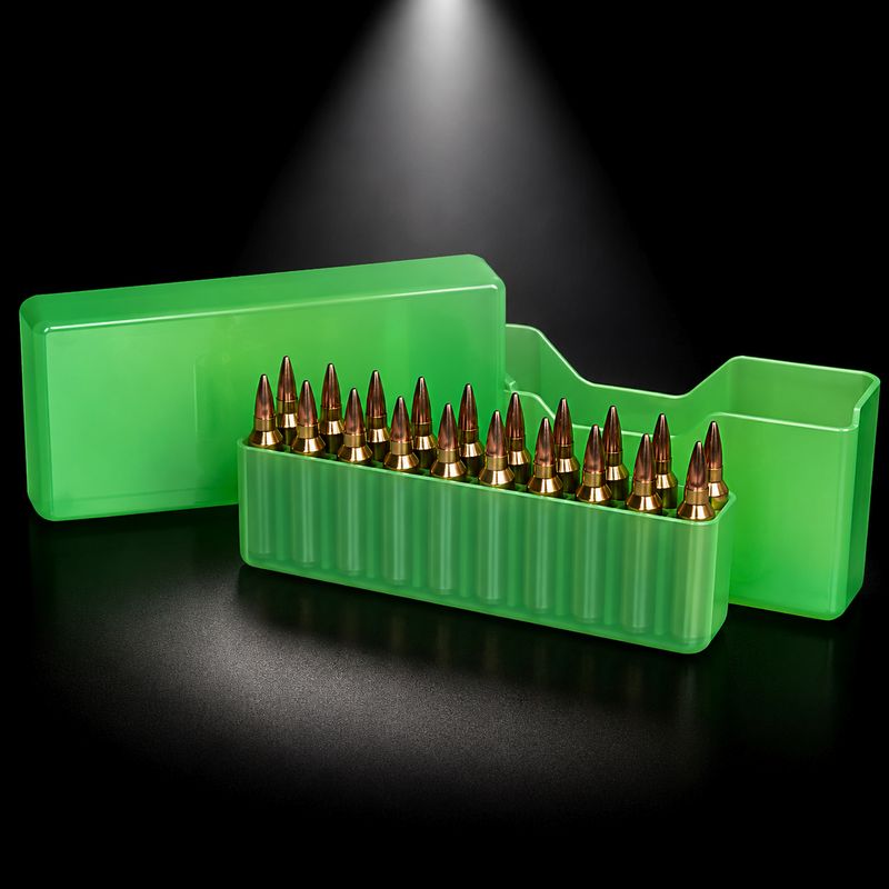 MTM AMMO BOX LARGE RIFLE 20