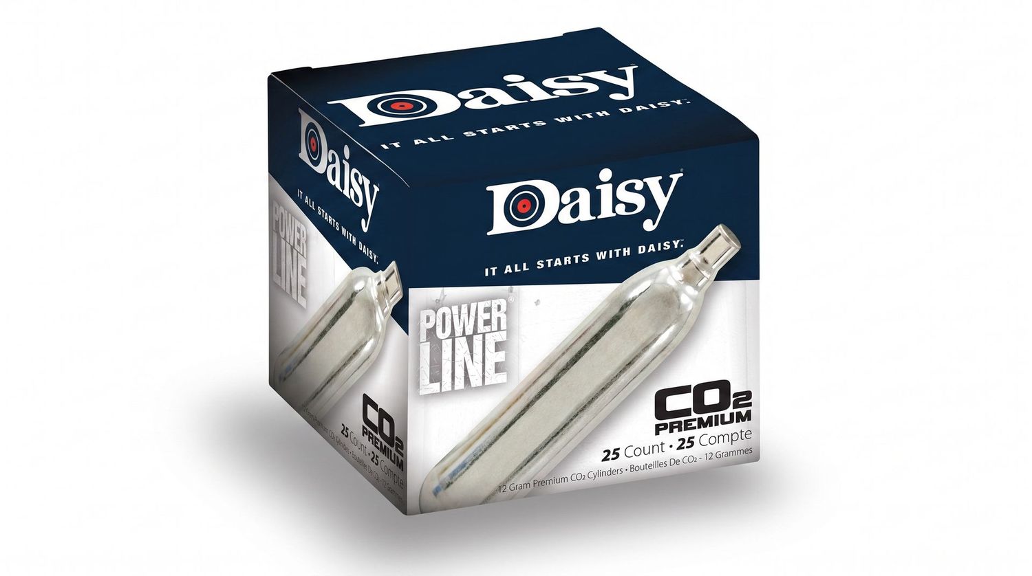 DAISY CO2 CARTRIDGES 12-GRAMS