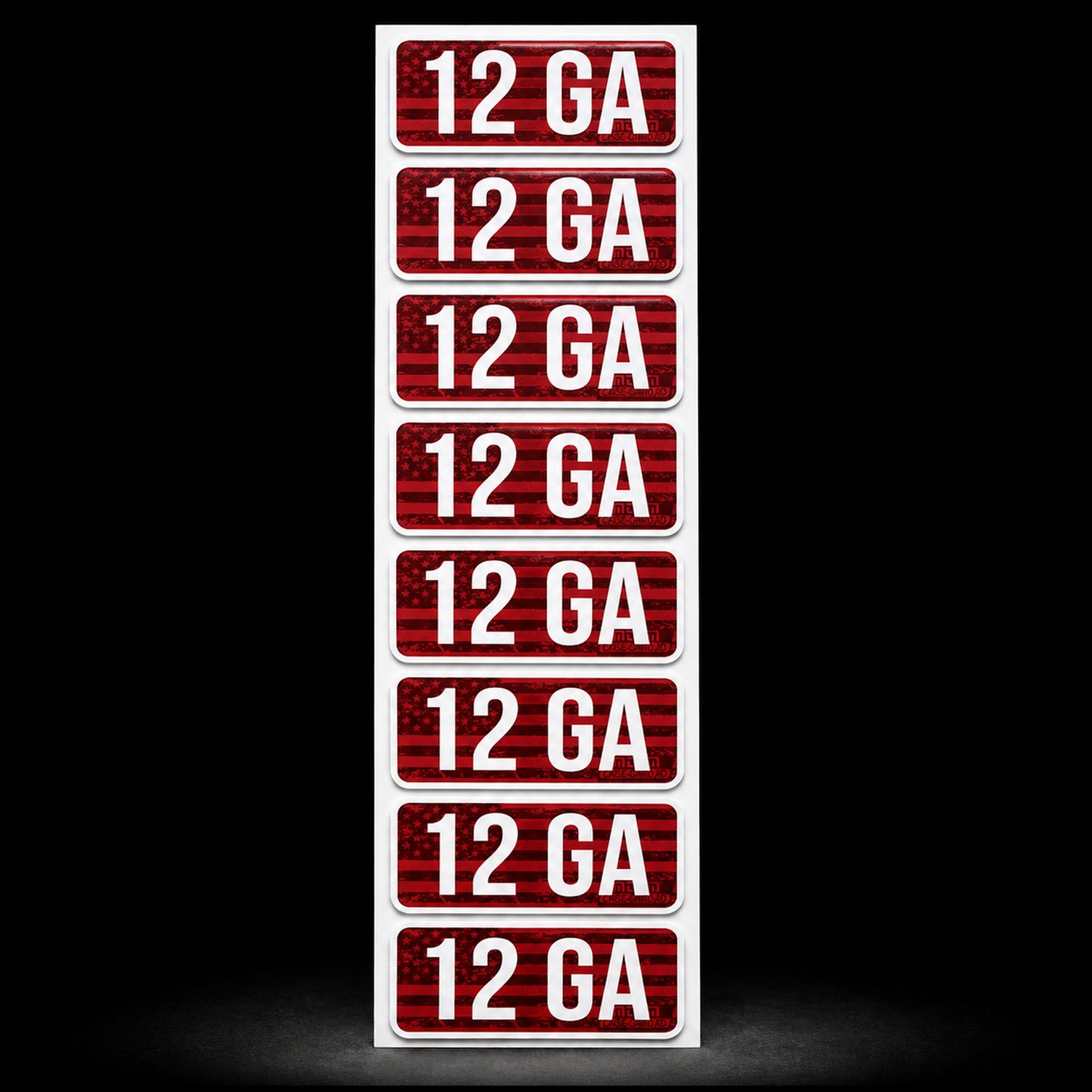 MTM AMMO CALIBER LABELS 12GA