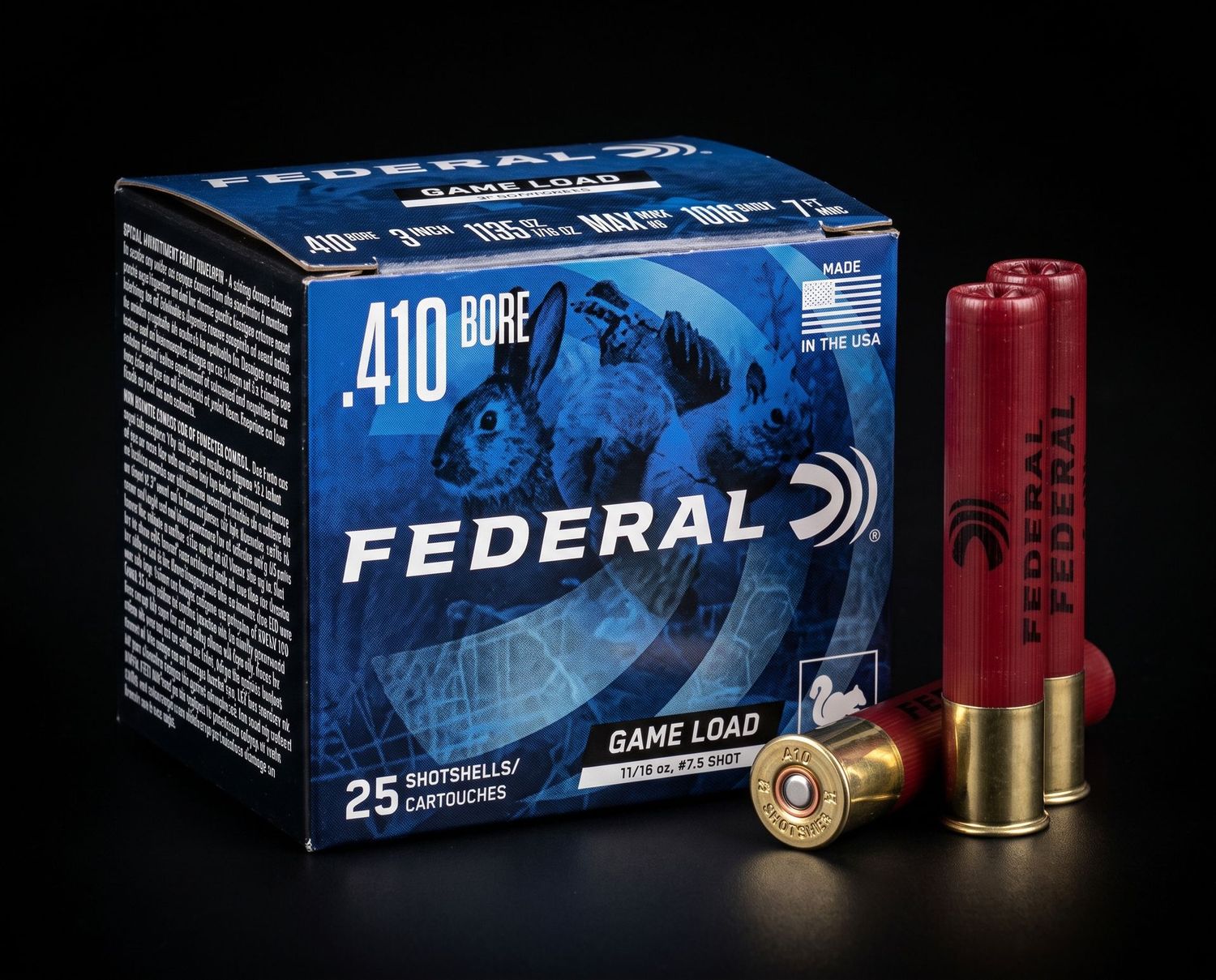 FEDERAL GAME LOAD 410 3"