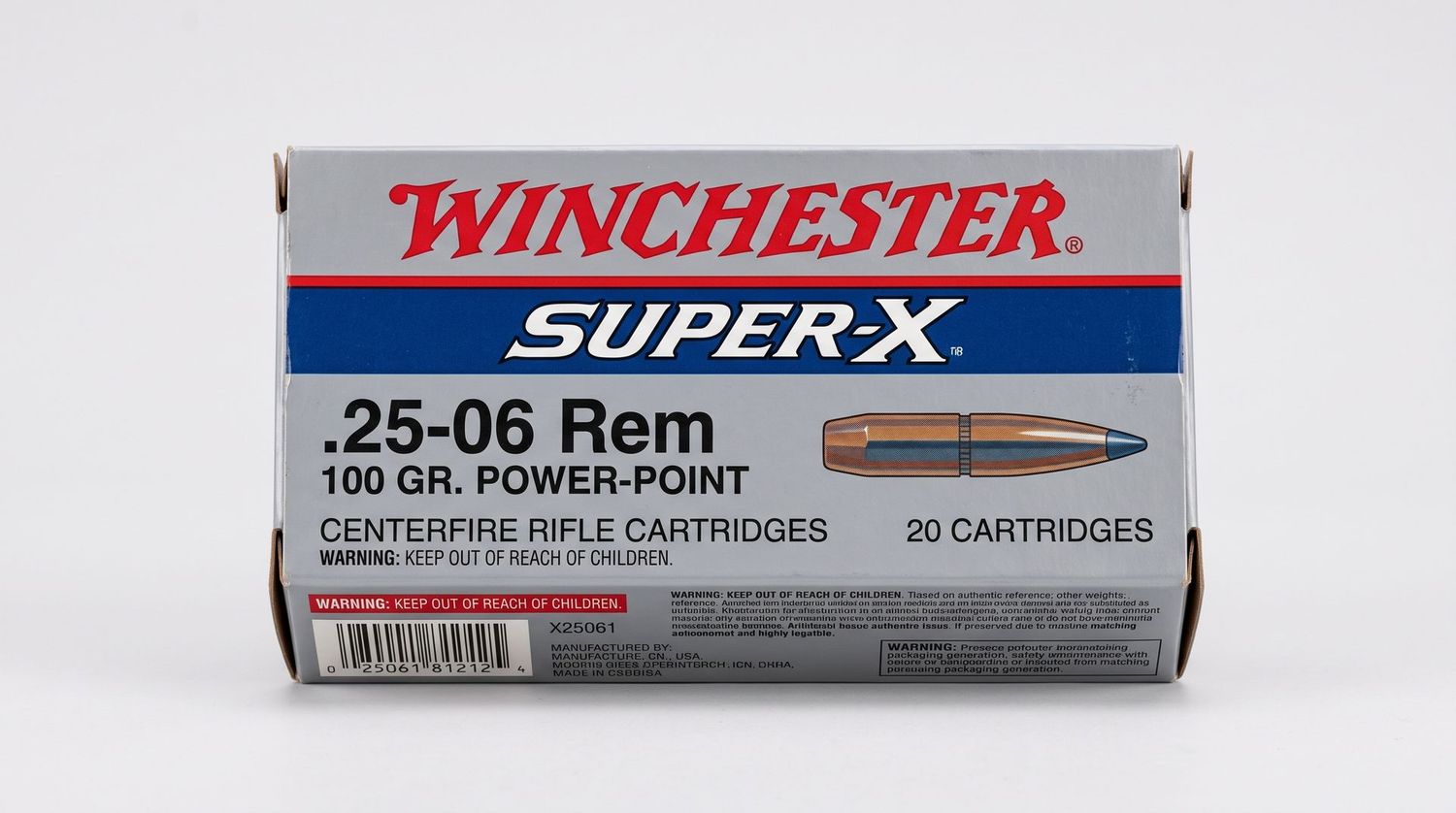 WINCHESTER SUPER-X 25-06 REM