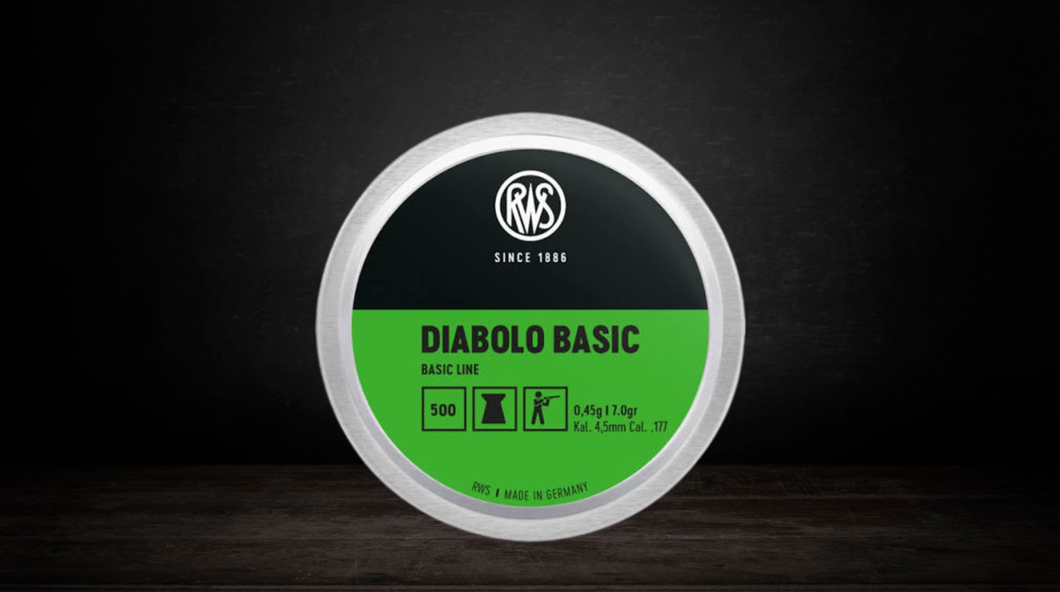 RWS PELLETS 177 DIABOLO BASIC