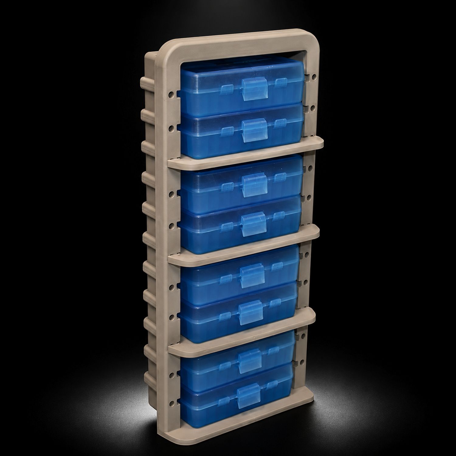 MTM AMMO RACK W/ 8 P509M 50RND