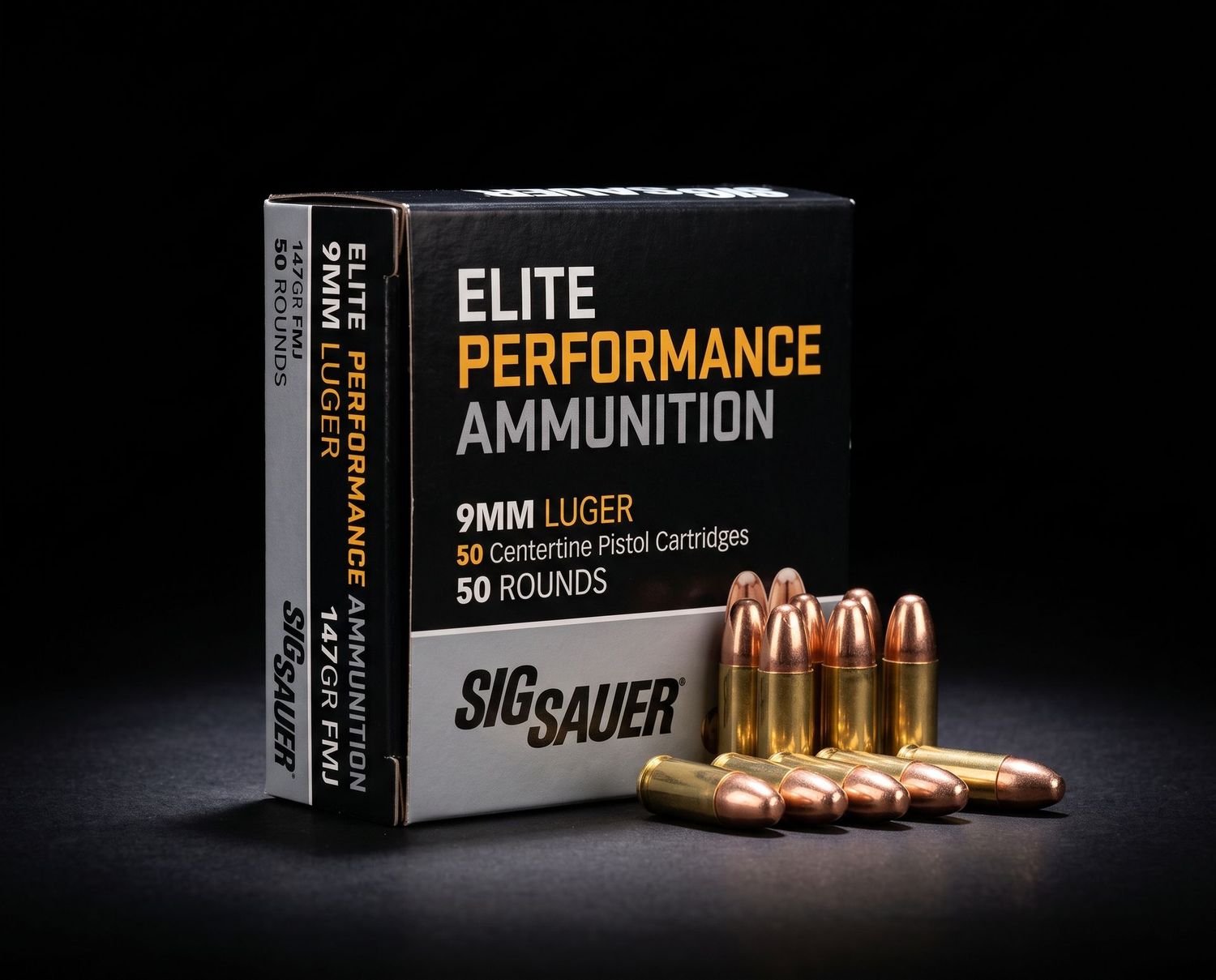 SIG AMMO 9MM 147GR ELITE