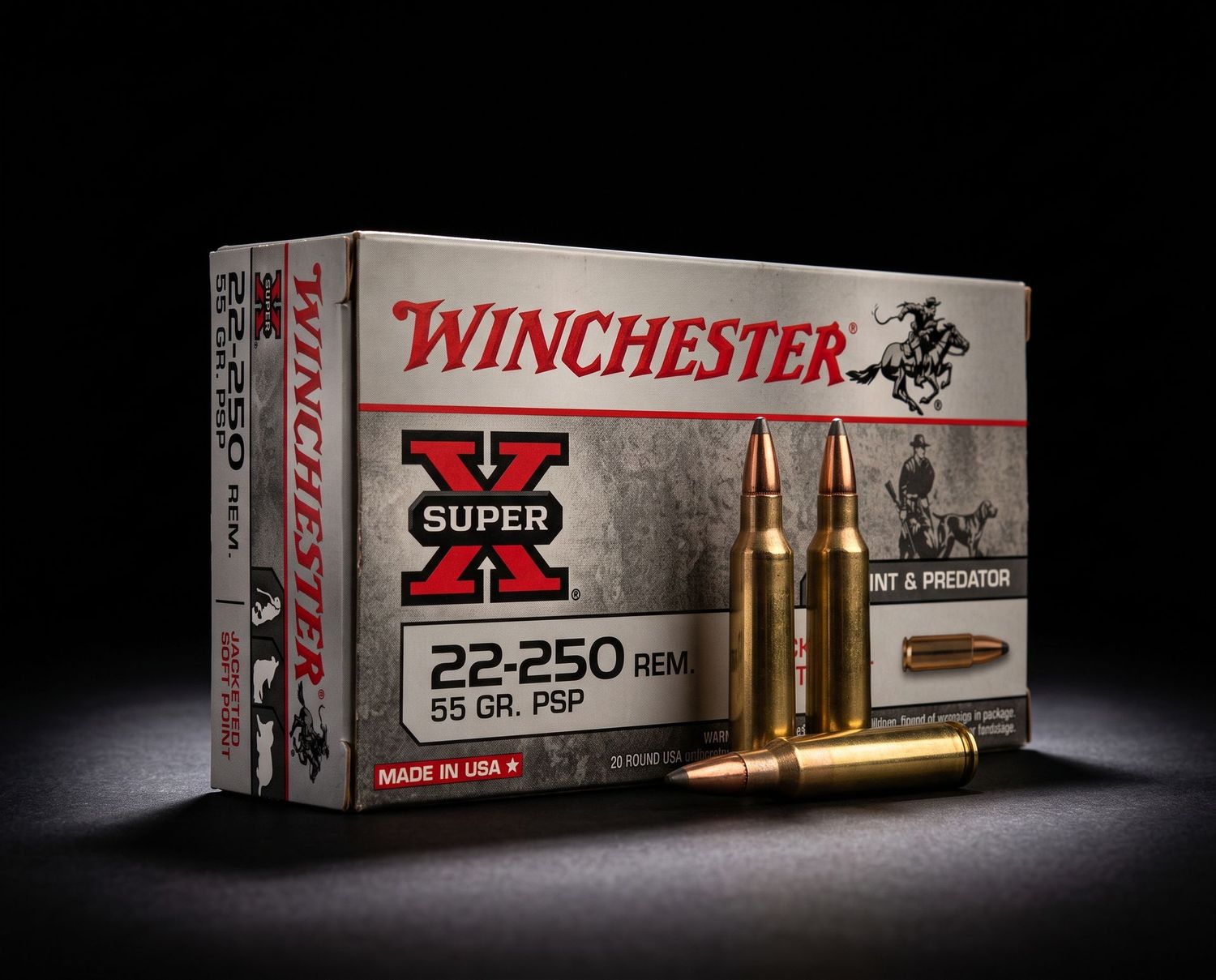 WINCHESTER SUPER-X 22-250 REM