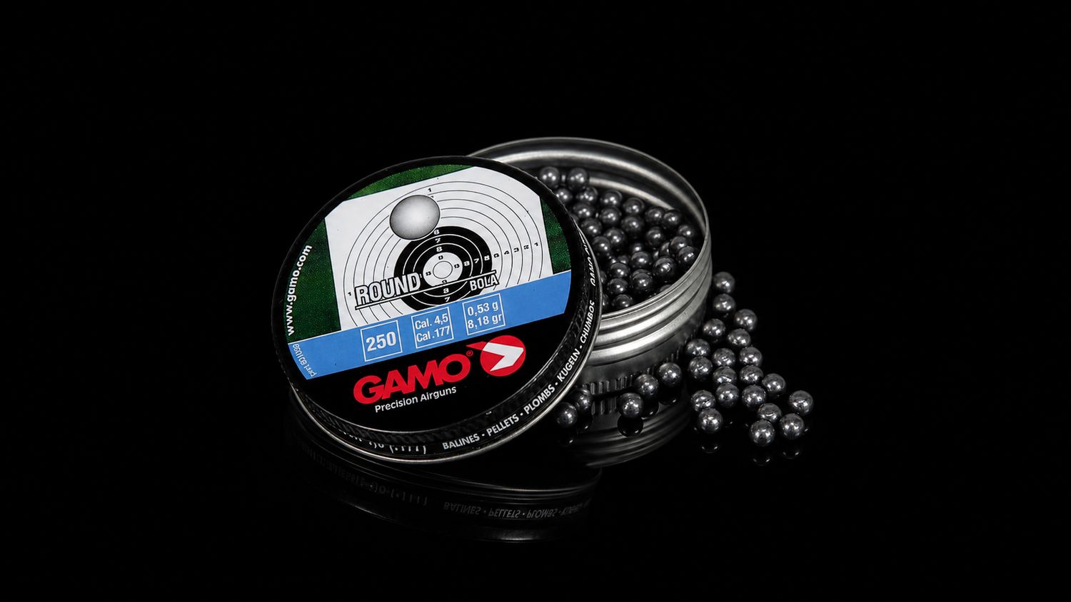 GAMO 177 LEAD ROUNDBALL BB'S