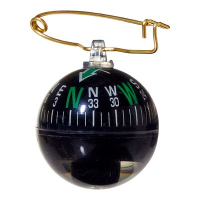 ALLEN COMPASS BLK PIN ON BALL